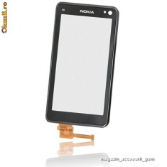 Fata carcasa geam sticla digitizer touchscreen touch screen Nokia N8 Originala foto