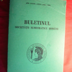 Buletinul Societatii Numismatice Romane 1983-1985