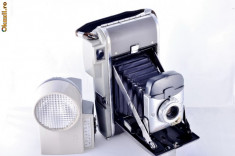 Camera foto Polaroid Highlander Model 80 cu burduf - colectionari foto