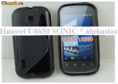 HUSA Silicon, FOLIE si TRANSPORT GRATUIT - 45 LEI - Huawei Sonic U8650 foto