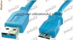 Cablu USB 3.0 A 3,0, tata-micro USB 3,0, tata-7897 foto