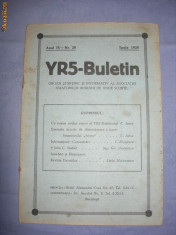 YR5 BULETIN-asociatia amatorilor romani de unde scurte 1939-12b foto