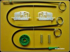 Kit reparatie macara geam Ford Fiesta (fab. 2002-2008) dreapta fata 2/3 usi foto