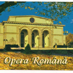 carte postala-BUCURESTI-Opera Romana