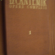 DIMITRIE CANTEMIR - DIVANUL - Opere (I) - bilingv roman-grec - 1974, 489 p.