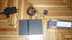 Play Station 2 ,79004, o maneta, card 8 MB + 5 jocuri originale (consola nemodata) foto