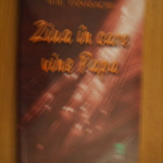 ILIE TANASACHE (autograf) - Ziua in care vine Papa - Editura Eminescu, 2002