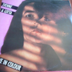 Svenne & Lotta love in colour album disc vinyl lp muzica pop disco funk 1983 PGP