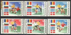 Romania 1990 - PRELIMINARIILE CM FOTBAL ITALIA, serie nestampilata F109 foto