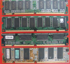 Memorie SDRAM PC66/PC100 32 Mb diversi producatori foto