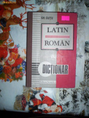 Dictionar latin - roman - GH.GUTU foto