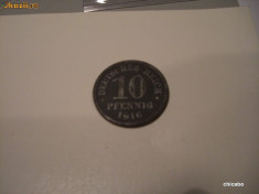 MONEDA 10 PF 1916 foto