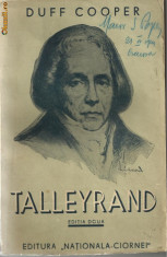 Duff Cooper / VIATA LUI TALLEYRAND (editie 1939) foto