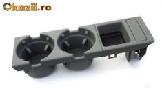 Numai 165 ron - suport de pahare si monede pentru BMW E46 seria 3 1998-2005 foto