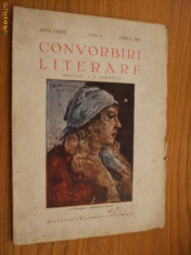 CONVORBIRI LITERARE -- Anul * LXXIII * nr.4 apr. 1940 -- director: I. E. Toroutiu foto