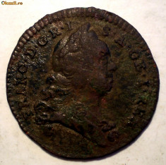 D.011 AUSTRIA FRANZ I 1 PFENNIG 1759 foto