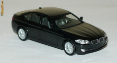 macheta 1:87 Herpa, BMW 5er, negru H0 foto