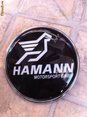 emblema hamann siliconica pentru bmw foto