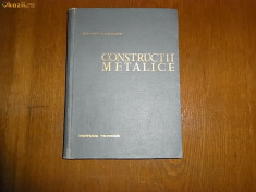 Constructii metalice - Victor Popescu foto