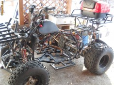 vand atv 300 cc cu motor defect 250 eur foto