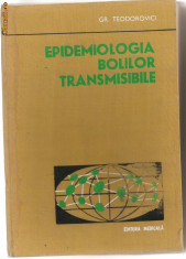 U(C950) EPIDEMIOLOGIA BOLILOR TRANSMISIBILE DE PROF. DR. DOC. GR. TEODOROVICI, EDITURA MEDICALA, BUCURESTI, 1978 foto