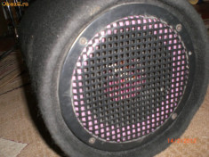 subwoofer auto HiFonics 8 inches made in USA foto