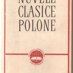 (C959) NUVELE CLASICE POLONEZE, EDITURA PENTRU LITERATURA UNIVERSALA, BUCURESTI, 1963, IN ROMANASTE DE ACAD. CEZAR PETRESCU, LINTA, PETRICA SI ZAICIK