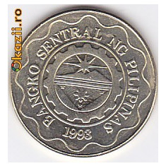 Moneda Filipine 5 Piso 1997 - KM#272 BU (perfect necirculata)