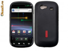 husa silicon Samsung Google Nexus S i9020 + folie protectie ecran foto