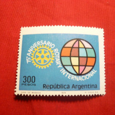 Serie- 75 Ani Rotary 1979 Argentina , 1val.