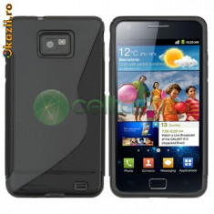 Husa Samsung i9100 i9101 i9105 Galaxy S2 plus + folie + stylus foto