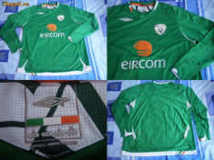 tricou fotbal original Umbro Irlanda foto