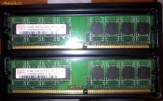 DDR2 hynix 512MB 1RX8 PC2-5300U-555-12 ( HYMP564U64BP8-Y5 AB-T) foto