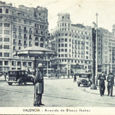Carte postala ilustrata vedere din Valencia