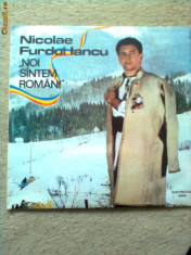 Nicolae Furdui Iancu Noi suntem romani album disc vinyl muzica populara folclor foto