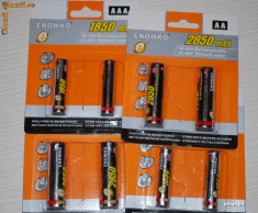 Set 2 ACUMULATORI (R6) 2850mAh sau (R3) 1750mAh foto