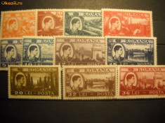 VOC LP219 Uzuale Mihai I- vederi 1947, MNH foto