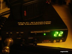 ** ** ** INTEK M-110 PLUS STATIE CB,STATIE RADIO CB ** 4w ** ( statie emisie receptie ) foto