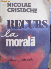 RECURS LA MORALA -NICOLAE CRISTACHE foto