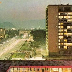 CP 212-50 Piatra Neamt: Hotelul ,,Ceahlau" -marca fixa - circulata 1985 -starea care se vede