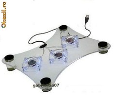 MASUTA COOLER LAPTOP CU 3 VENTILATOARE - CALITATE!!!! foto