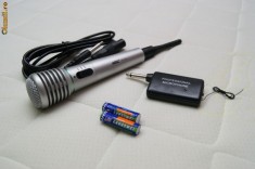 Microfon fara fir foto