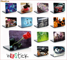 Sticker / stickere / skin / skinuri laptop / autocolant / folie protectie laptop la doar 24 lei-cel mai mic pret! Se pot personaliza! - Westick foto