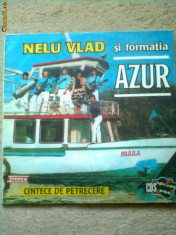 Nelu Vlad si formatia Azur cantece de petrecere vinyl lautareasca lp foto