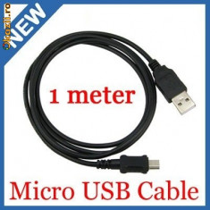 CABLU DATE INCARCARE MICRO USB NOKIA SAMSUNG BLACKBERRY SONY ERICSSON! foto