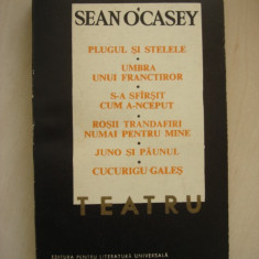 SEAN O'CASEY - TEATRU : PLUGUL SI STELELE ...
