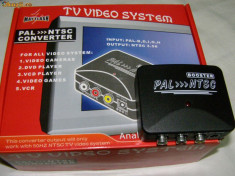 Convertor semnal video PAL in semnal NTSC foto