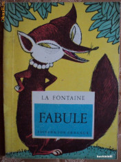 FABULE - LA FONTAINE - carte pentru copii. foto