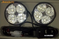 Lumini LED Daylight ( lumini de zi ) - set proiectoare DRL 625 foto