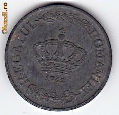 3.Moneda 5 lei 1942 foto
